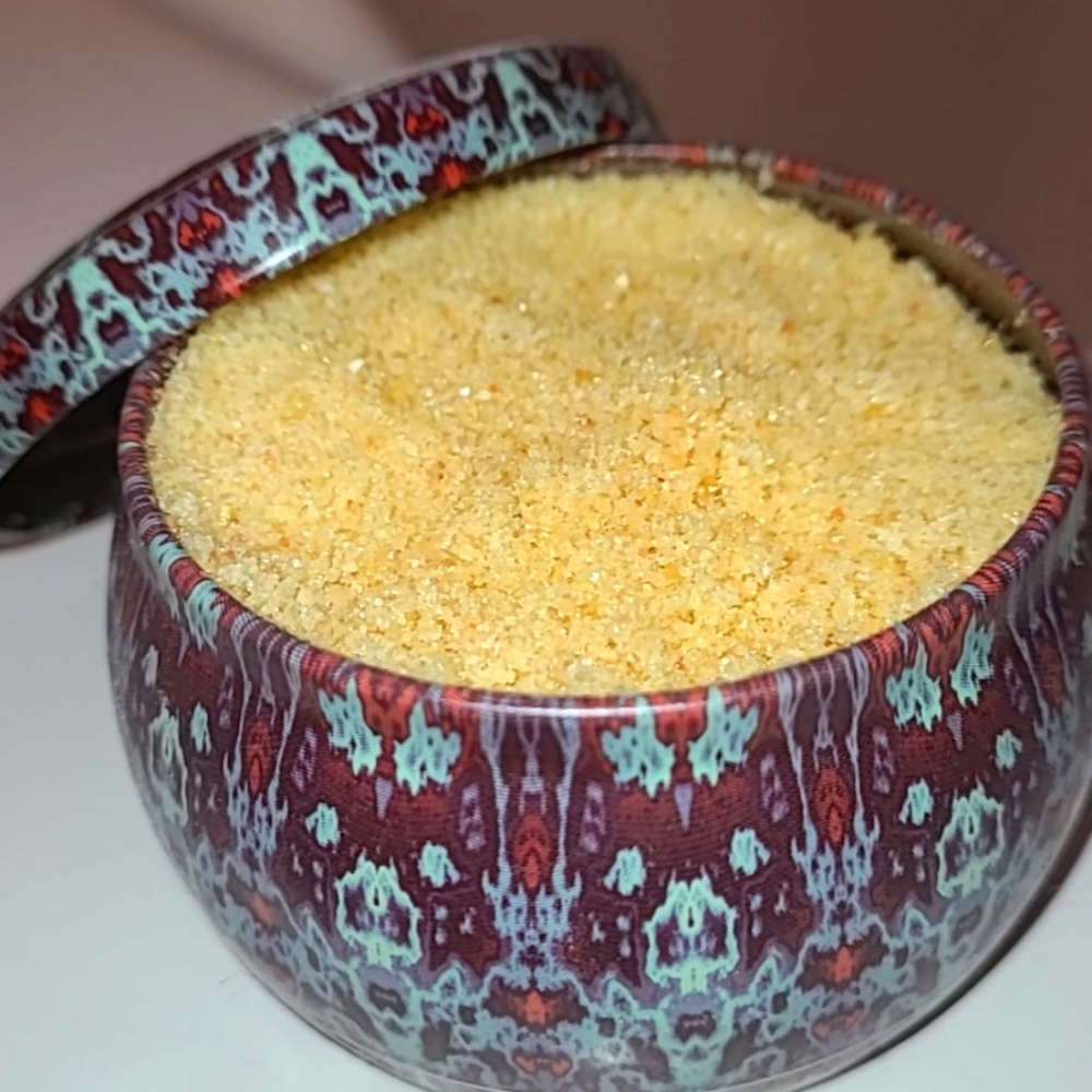 Raw honeycomb exfoliant